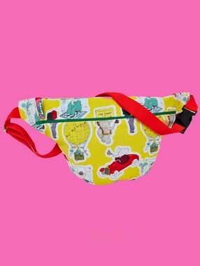 Handmade, Upcycled Babar Fanny Pack